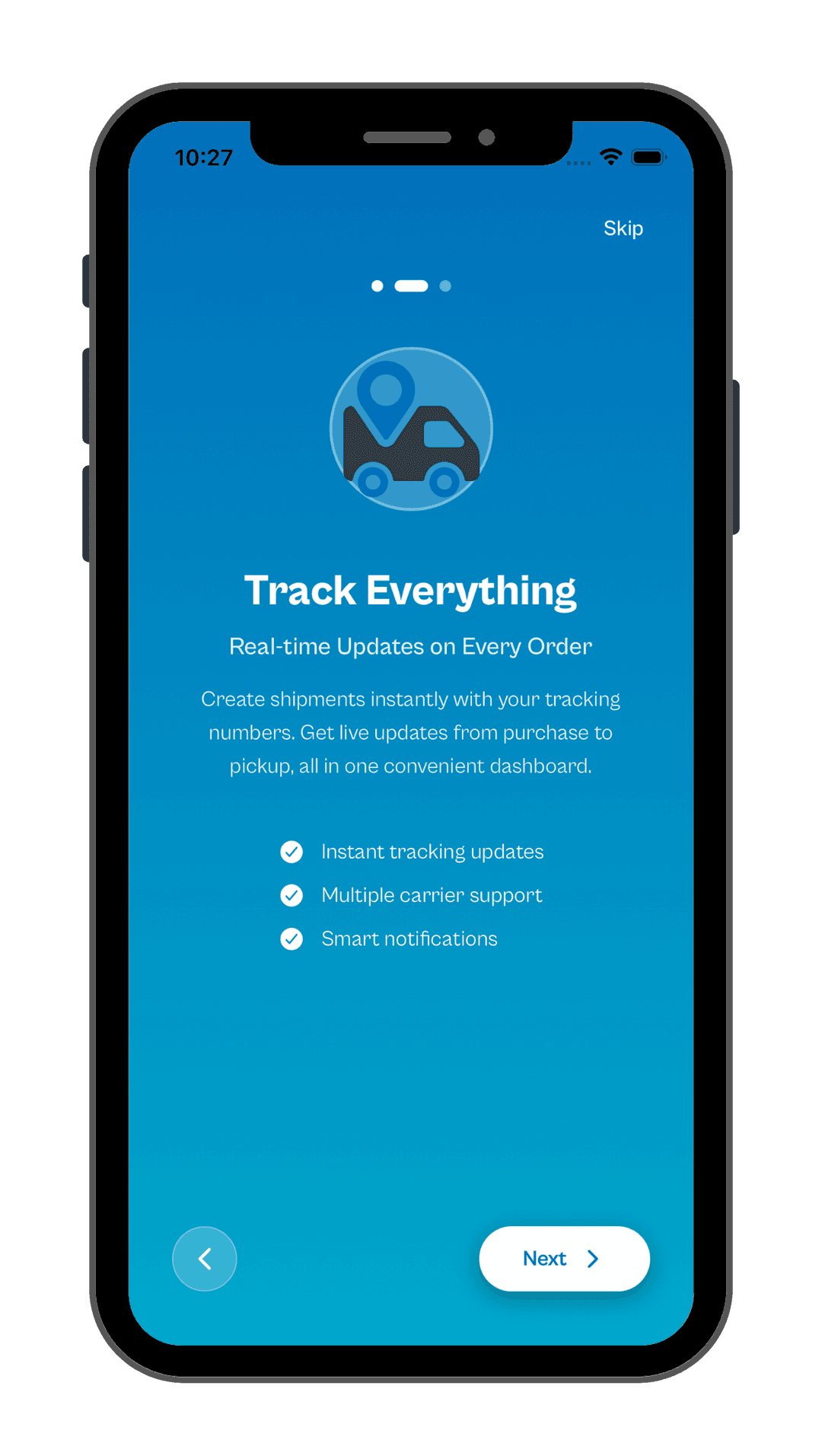 Shippy App Screenshot 2